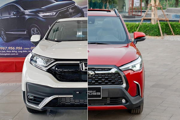 Dưới 900 triệu chọn Toyota Corolla Cross 2020 hay Honda CRV 2017  Autodailyvn  YouTube